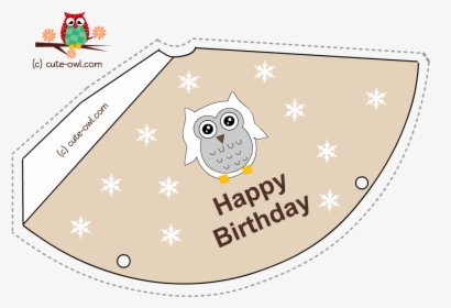Cute Owl Party Hats - Party Hat, HD Png Download, Transparent PNG
