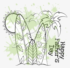Surf Happy Fathers Day Png, Transparent Png, Transparent PNG