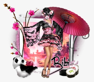 Transparent Geisha Clipart - Png Geisha, Png Download, Transparent PNG