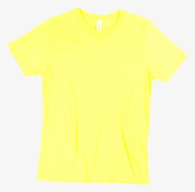 Neon Yellow - Canvas 3001y - Plain Mustard T Shirt, HD Png Download, Transparent PNG