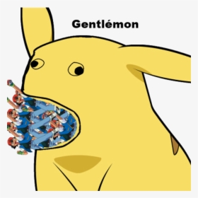 Give Pikachu A Face - Give Pikachu A Face Meme, HD Png Download, Transparent PNG