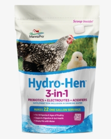 Hydro Hen 3 In 1 Water Supplement 8oz - Hydro Hen, HD Png Download, Transparent PNG