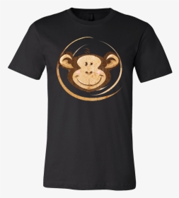 Monkey Face Funny Humor Gorilla Chimpanzee T Shirt - Cute Cross Country T Shirt, HD Png Download, Transparent PNG