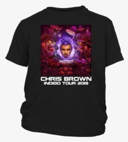 Chris Brown Indigo Tour 2019 Tee Shirt - Don T Check On Me Chris Brown, HD Png Download, Transparent PNG