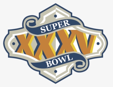 Super Bowl 2001 Logo Png Transparent - Super Bowl 2001 Logo, Png Download, Transparent PNG