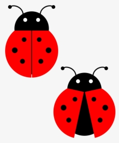 Download Red Ladybug Png Photos For Designing Purpose - Lady Bugs Drawing, Transparent Png, Transparent PNG