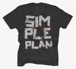 Simple Plan Tape Scratch On Black - Active Shirt, HD Png Download, Transparent PNG