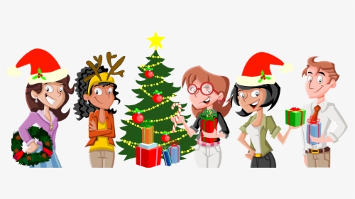 Transparent Holiday Party Clipart - Office Christmas Party Clipart, HD Png Download, Transparent PNG
