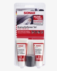 Sonax Paint Scratch Remover Set - Sonax Sada Na Odstraňování Rýh Z Laku, HD Png Download, Transparent PNG