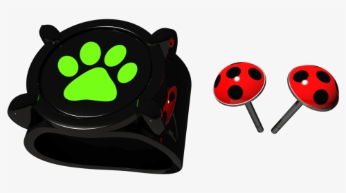 Miraculous Ladybug Earrings Png , Png Download - Transparent Miraculous Ladybug Earrings, Png Download, Transparent PNG