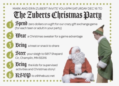 5th Annual Zubert S Christmas Party, HD Png Download, Transparent PNG