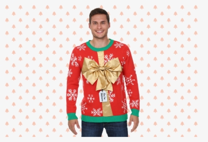 Transparent Christmas Sweater Png - Snowman Balls Ugly Christmas Sweater, Png Download, Transparent PNG