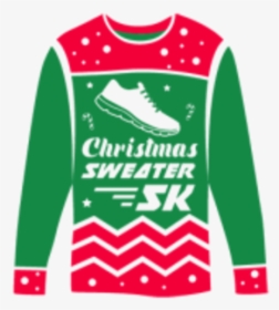 Christmas Sweater 5k - Ugly Sweater Run Shirts, HD Png Download, Transparent PNG