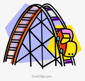Roller Coaster Rides Royalty Free Vector Clip Art Transparent - Energy Not Being Destroyed, HD Png Download, Transparent PNG