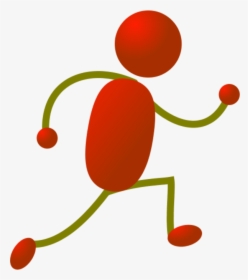 Stick Person Running Clipart Clipartfest - Running Stick Figure Png, Transparent Png, Transparent PNG