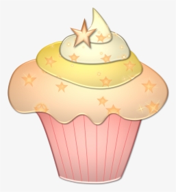 Cupcake Clipart - Gold Cupcakes Clipart Hd, HD Png Download, Transparent PNG