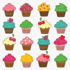 Cupcake Clipart Free Images Transparent Png - Cupcake Clipart, Png Download, Transparent PNG