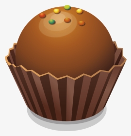 Transparent Cupcake Clipart Png - Muffin, Png Download, Transparent PNG