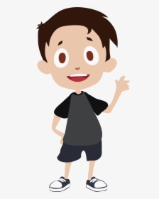 Thumb Human Behavior Cheek Illustration - Cartoon Boy Png No Background,  Transparent Png , Transparent Png Image - PNGitem