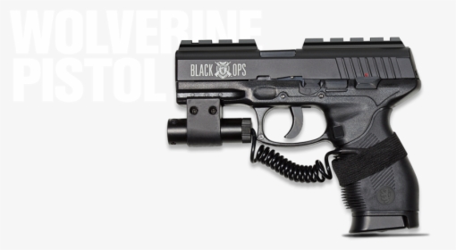 Wolverine Co2 Bb Pistol W/ Laser - Black Ops Airsoft Glock, HD Png Download, Transparent PNG