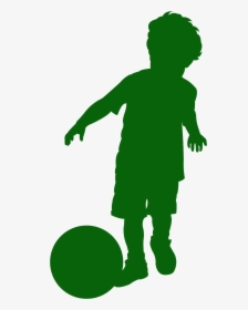 Child Silhouette Clip Art Pink, HD Png Download, Transparent PNG