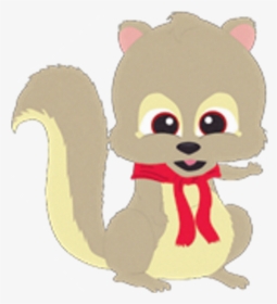 Chipmunk Clipart Woodland Bear - Woodland Critters Squirrely, HD Png Download, Transparent PNG