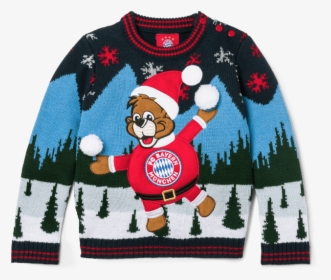 Childrens Christmas Sweater - Bayern München Christmas Jumper, HD Png Download, Transparent PNG