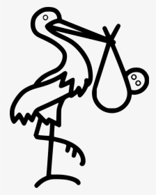 Pelican With Sack - Portable Network Graphics, HD Png Download, Transparent PNG