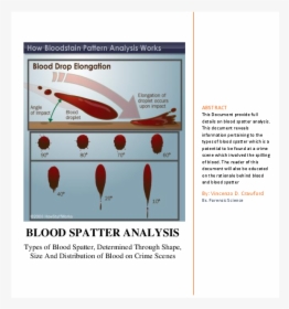Bloodstain Pattern Analysis Works, HD Png Download, Transparent PNG