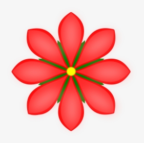 Red Flower Vector Image - Modanisa Logo Png, Transparent Png, Transparent PNG