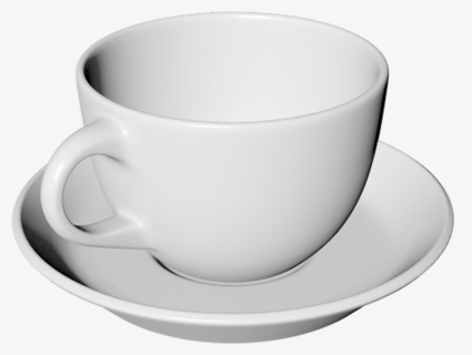 Coffee Cup C4d Stereo White Png And Psd - Cup, Transparent Png, Transparent PNG