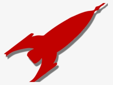 Red Rocket Ship, HD Png Download, Transparent PNG