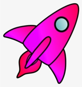 Spaceship Clipart Pink - Rocket Clipart, HD Png Download, Transparent PNG