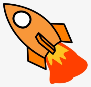 Cartoon Fire 1, Buy Clip Art - Rocket Clipart, HD Png Download, Transparent PNG