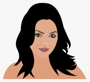 Actress, Beauty, Face, Girl, Head, Portrait, People - Mila Kunis Vector, HD Png Download, Transparent PNG