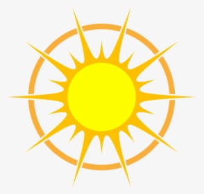 Sun Nature Vector Free Picture - Вектор Солнце, HD Png Download, Transparent PNG
