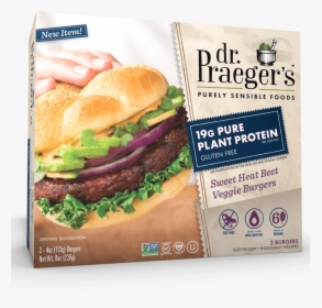 Dr Praeger's Veggie Burgers Protein, HD Png Download, Transparent PNG