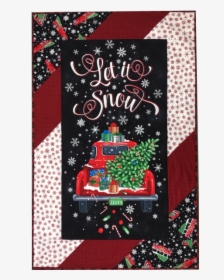 Let It Snow Includes Pattern Fabrics - Let It Snow Timeless Treasures Fabric, HD Png Download, Transparent PNG