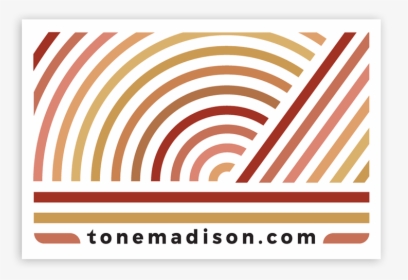 Tonemadison Sticker 3x2-mocked - Graphic Design, HD Png Download, Transparent PNG