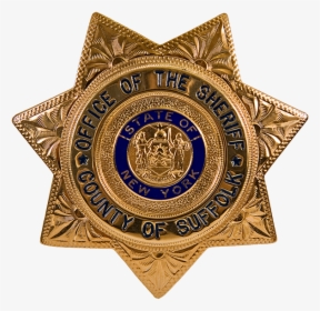 Suffolk County Office Of The Sheriff Badge - Suffolk County Sheriff Badge, HD Png Download, Transparent PNG