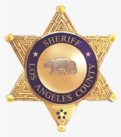 Transparent Sheriff Badges Clipart - Los Angeles County Sheriff's Badge, HD Png Download, Transparent PNG