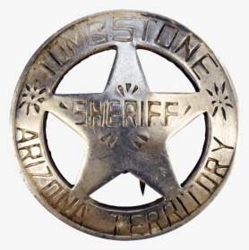 Tombstone Sheriff Badge, HD Png Download, Transparent PNG