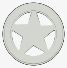 Sheriff Badge - Texas Ranger Badge Clip Art, HD Png Download, Transparent PNG