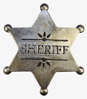 Transparent Police Badge Clipart Png - Transparent Background Sheriff Badge, Png Download, Transparent PNG