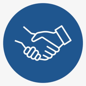 Merger & Acquisition Advisory Services - Friends Shaking Hands Logo Black, HD Png Download, Transparent PNG