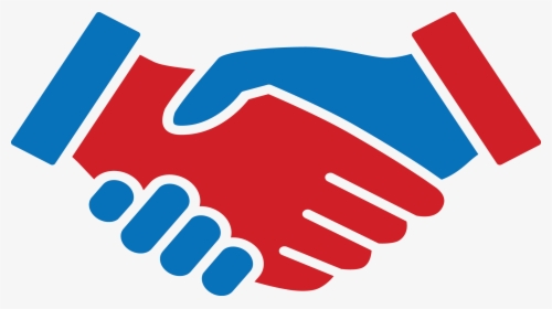 Public Partnership Connect America - Hand Shaking Logo Png, Transparent Png, Transparent PNG