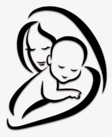Mother And Baby Logo Png, Transparent Png, Transparent PNG