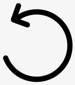 Counterclockwise Circular Arrow - Circular Arrow Icon Png, Transparent Png, Transparent PNG