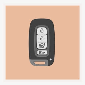 Car Key Fob Remote - Car Key Fob Clip Art, HD Png Download, Transparent PNG