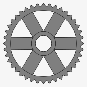 Wheel,gear,saw Blade - Clipart Gear Wheel, HD Png Download, Transparent PNG